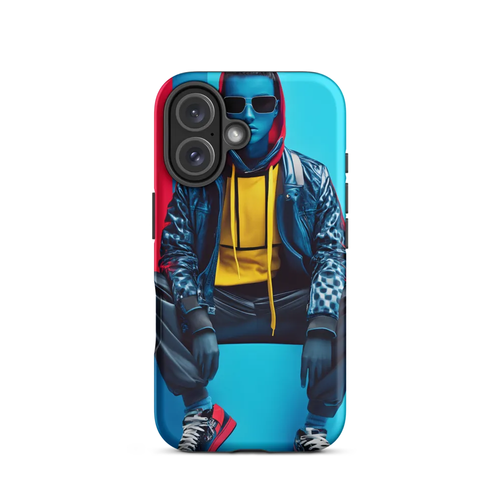 Chroma Cool: A Modern Fashion Statement | Phone Case |  16 | Tough Case | Matte