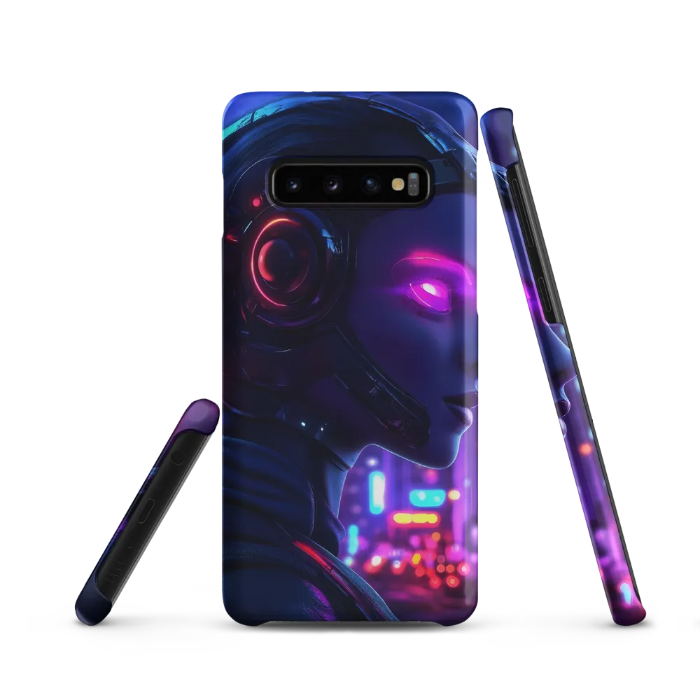 Neon Dreams: A Cyborg's Mystique