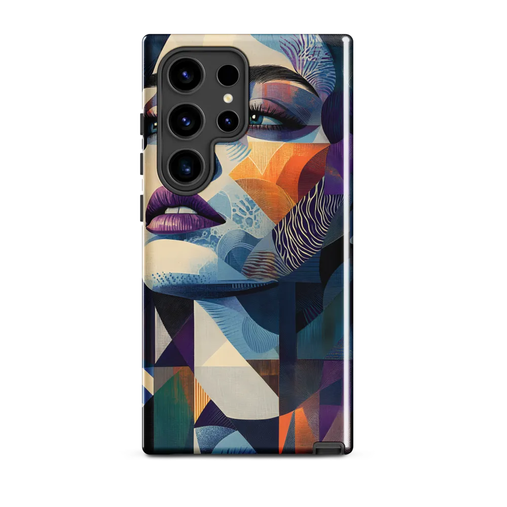 Fragmented Mystery: A Modern Portrait