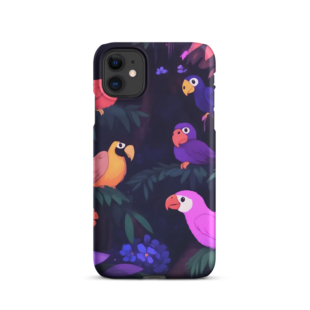 Tropical Parrot Playground | Phone Case |  11 | Snap Case | Matte