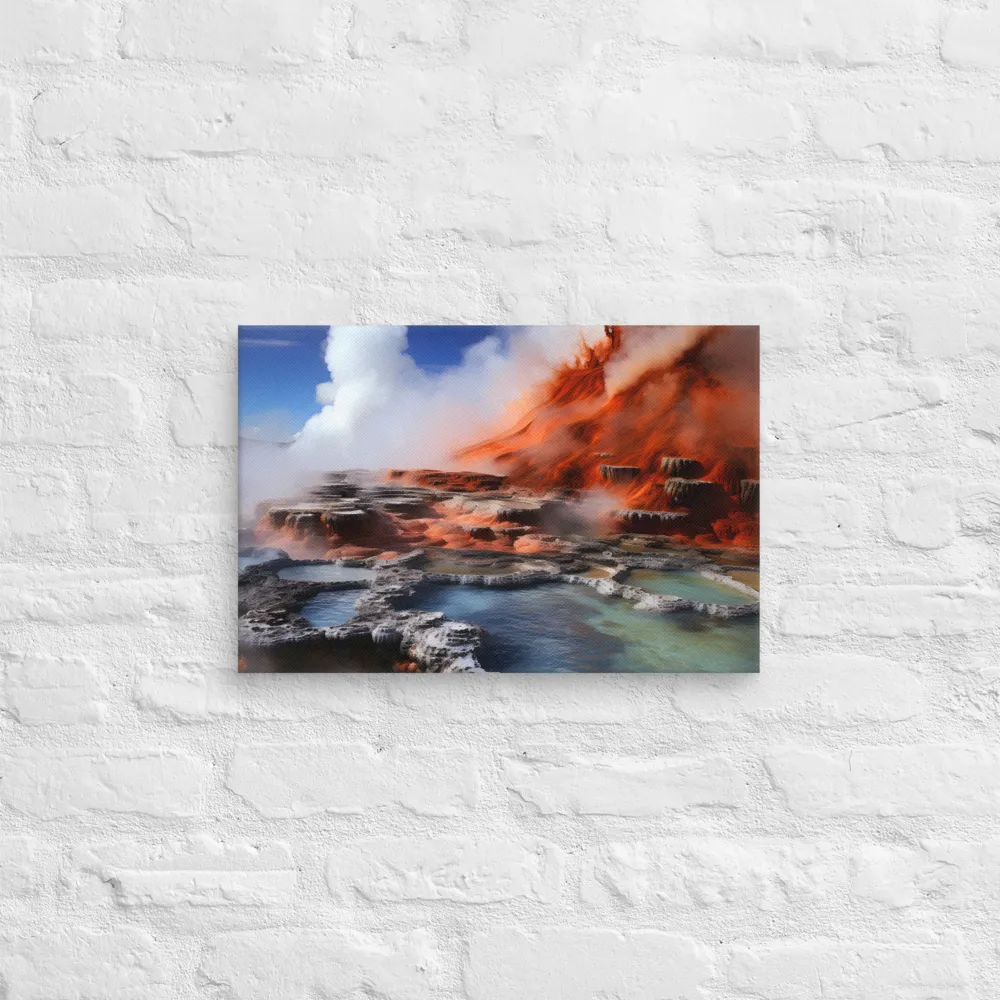 Nature's Fury: The Volcano's Expression