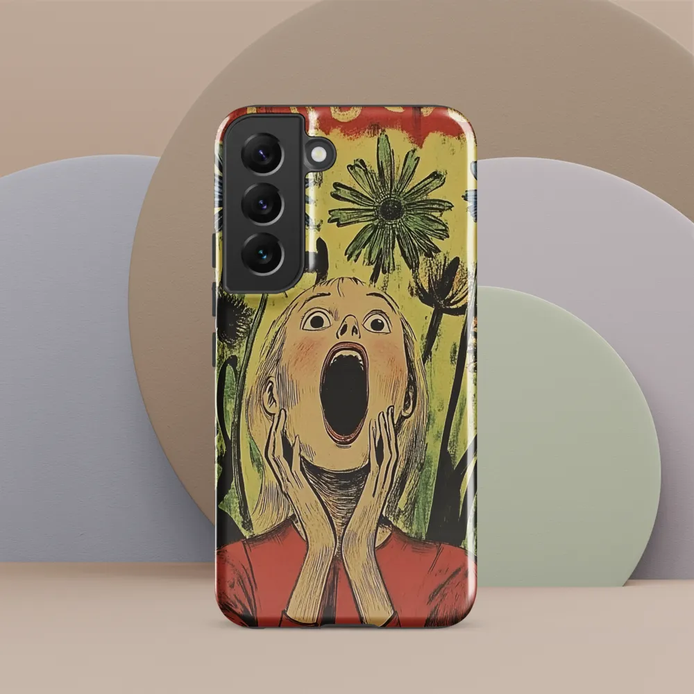 The Echo of Panic | Phone Case |  S22 | Tough Case | Glossy