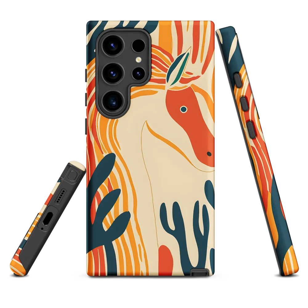Whimsical Unicorn in a Lush Landscape