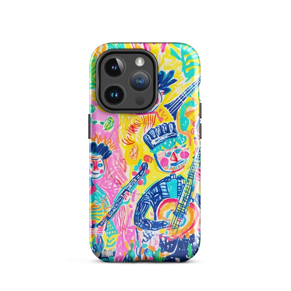 Joyful Duet: A Celebration of Music | Phone Case |  14 Pro | MagSafe® Tough Case | Glossy