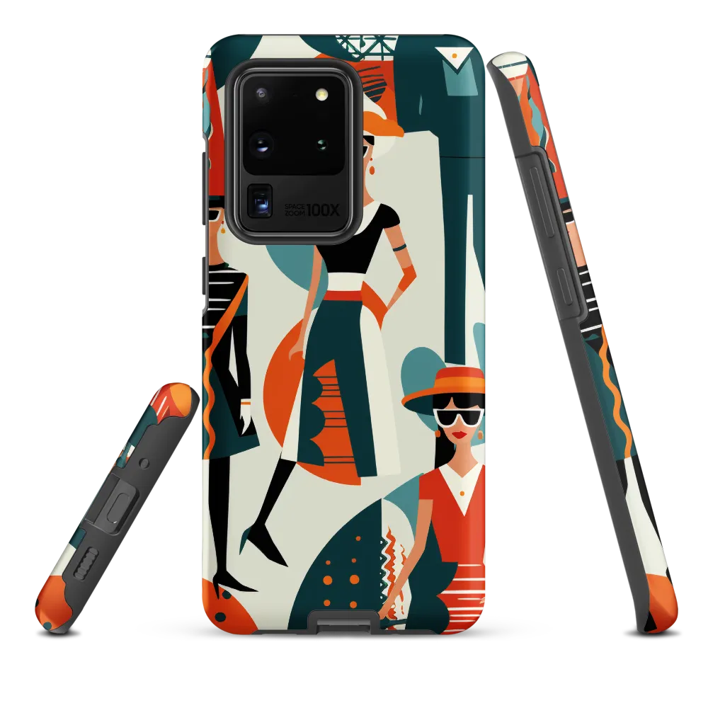 Chic Figures in Pop Art