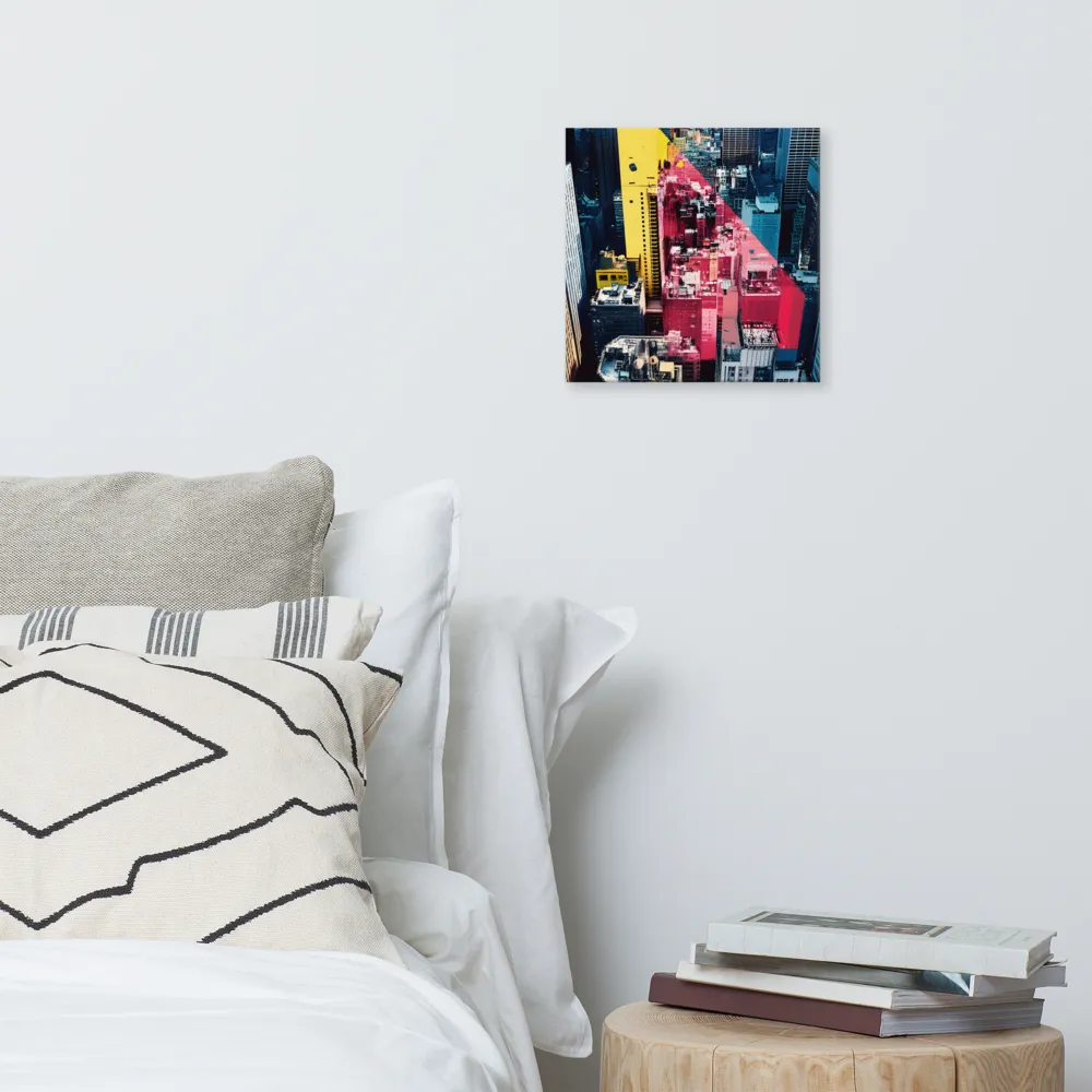 Dynamic Urban Symphony | Canvas | 12″×12″