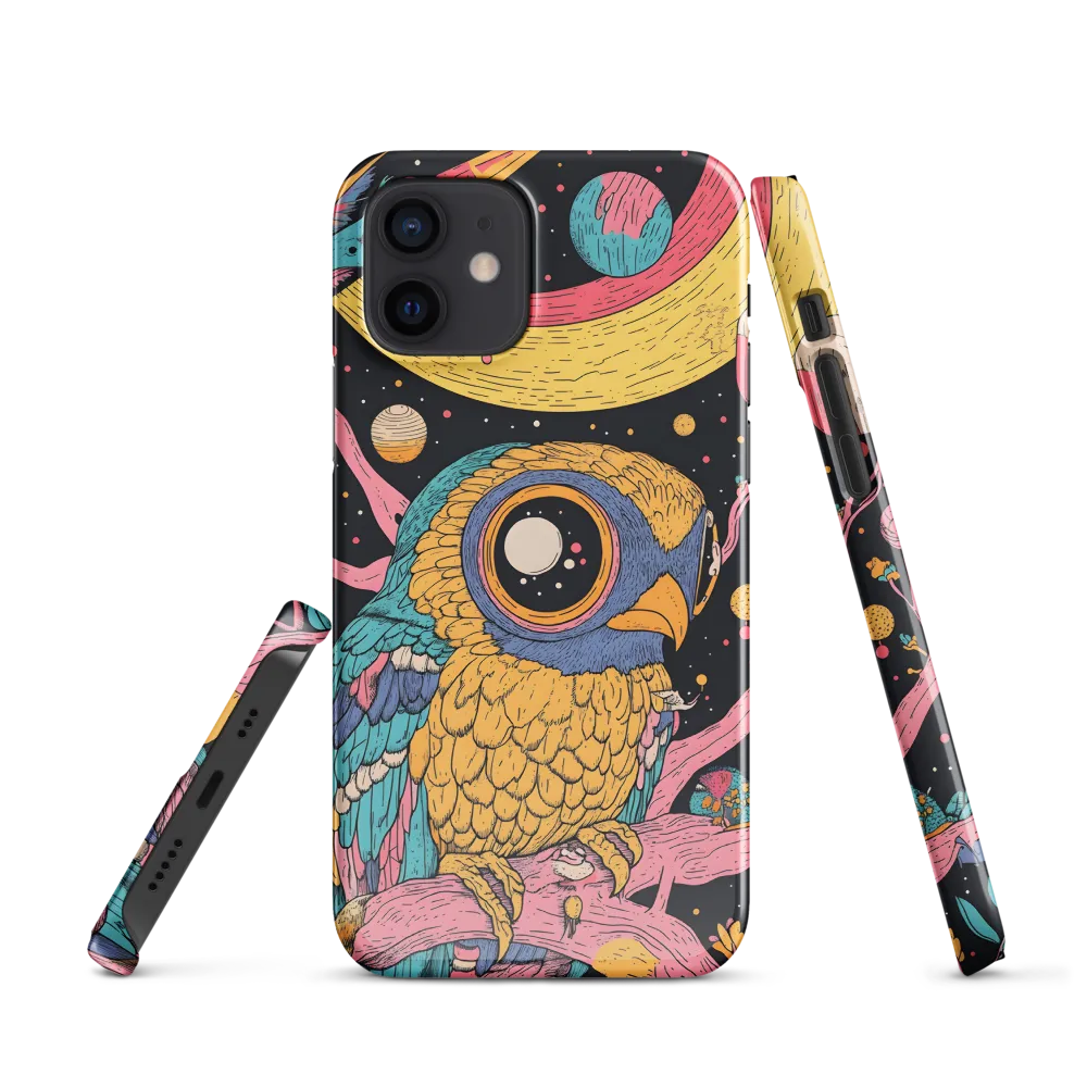 Whimsical Cosmic Owl | Phone Case |  12 | Snap Case | Glossy
