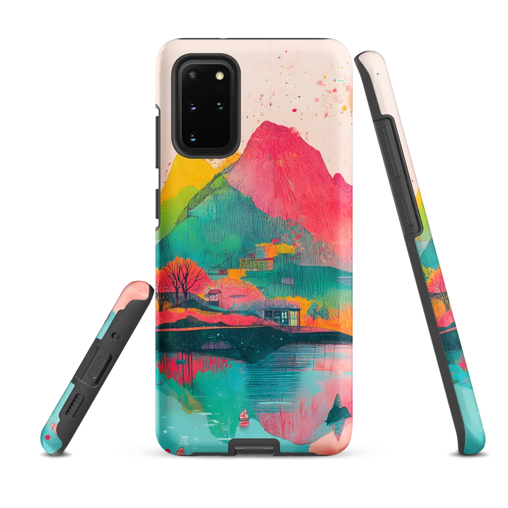 Vibrant Serenity: A Surreal Landscape