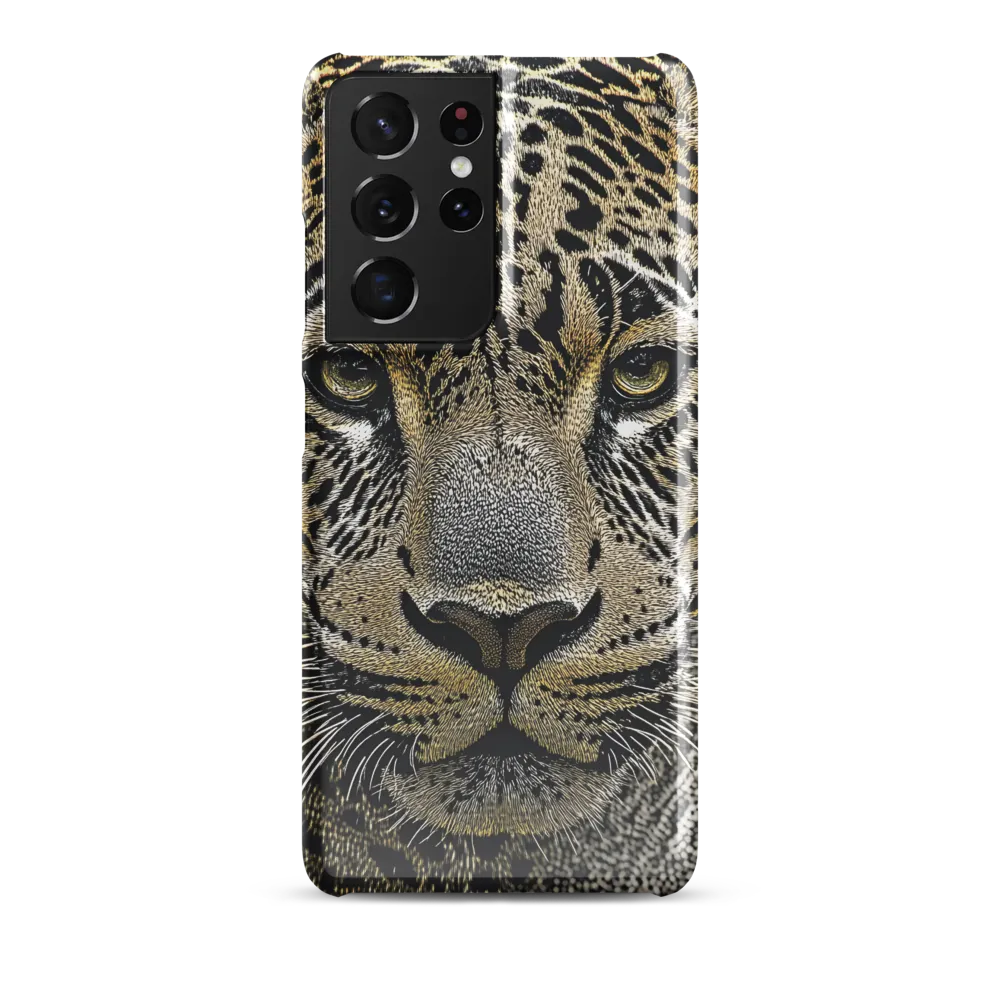 The Majestic Gaze: Portrait of a Leopard