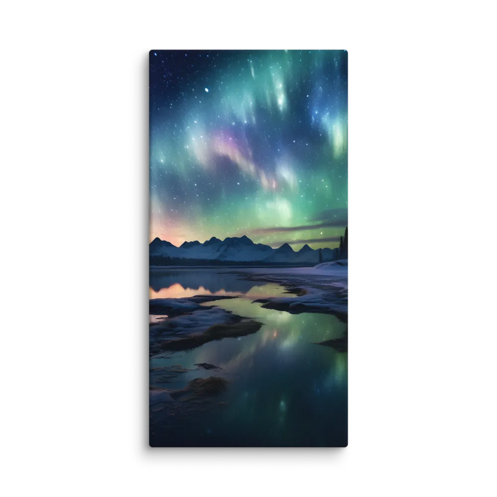 Ethereal Aurora: A Night Under the Stars