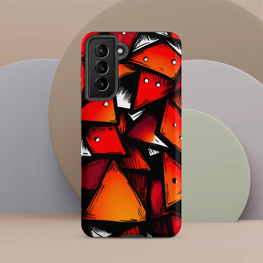 Dynamic Geometry of Red and Orange
