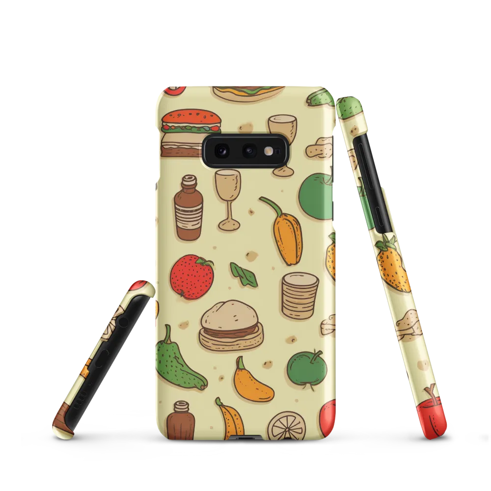A Whimsical Feast of Colors | Phone Case |  S10e | Snap Case | Matte