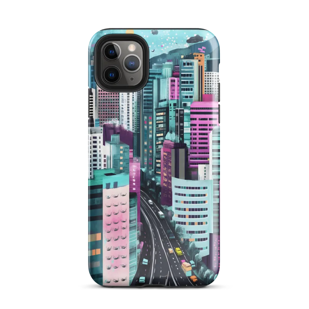 Vibrant Urban Symphony | Phone Case |  11 Pro Max | Tough Case | Glossy