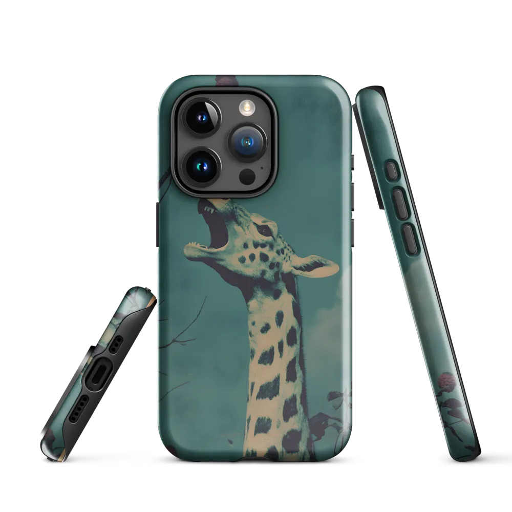 Whispers of the Tall: A Surreal Giraffe Encounter