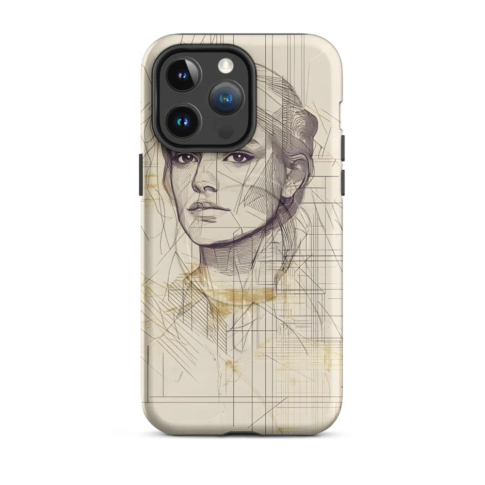 The Geometry of Reflection | Phone Case |  14 Pro Max | MagSafe® Tough Case | Matte