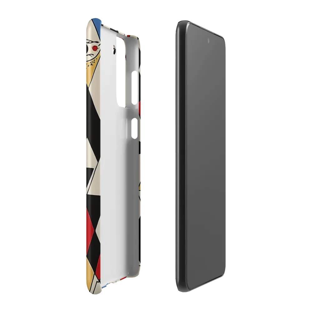 Dynamic Geometric Symphony | Phone Case |  S21 Plus | Snap Case | Matte