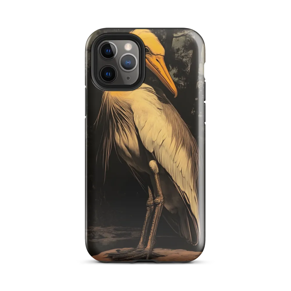 Majestic Egret in Twilight
