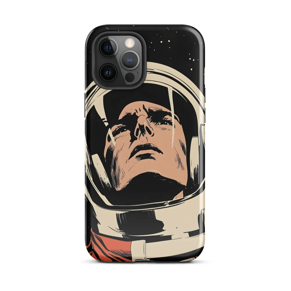 Gaze of the Astronaut | Phone Case |  12 Pro Max | Tough Case | Glossy