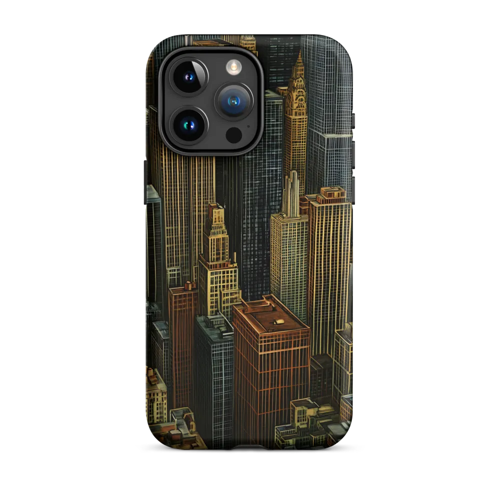 Urban Elegance: A Golden Cityscape