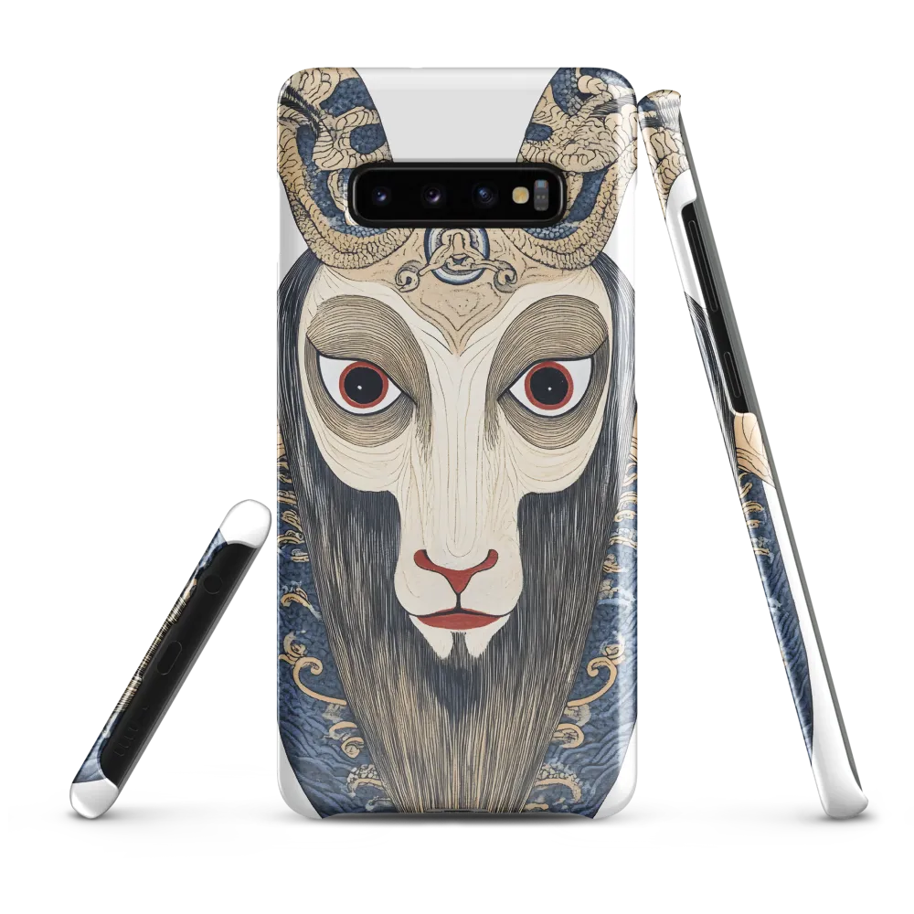 Ethereal Gaze of the Ram | Phone Case |  S10 Plus | Snap Case | Glossy