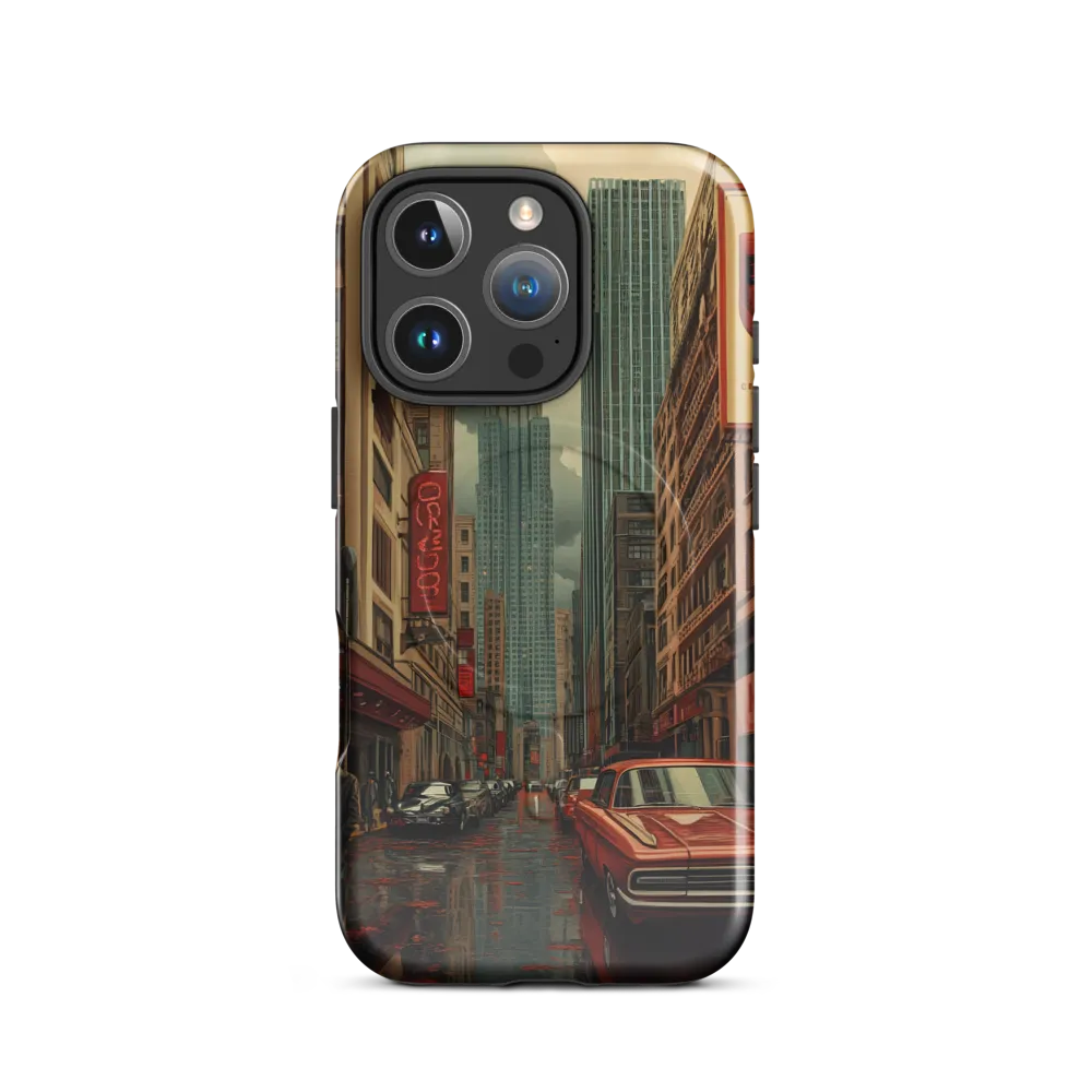 Nostalgic Cityscape: Reflections of a Forgotten Era