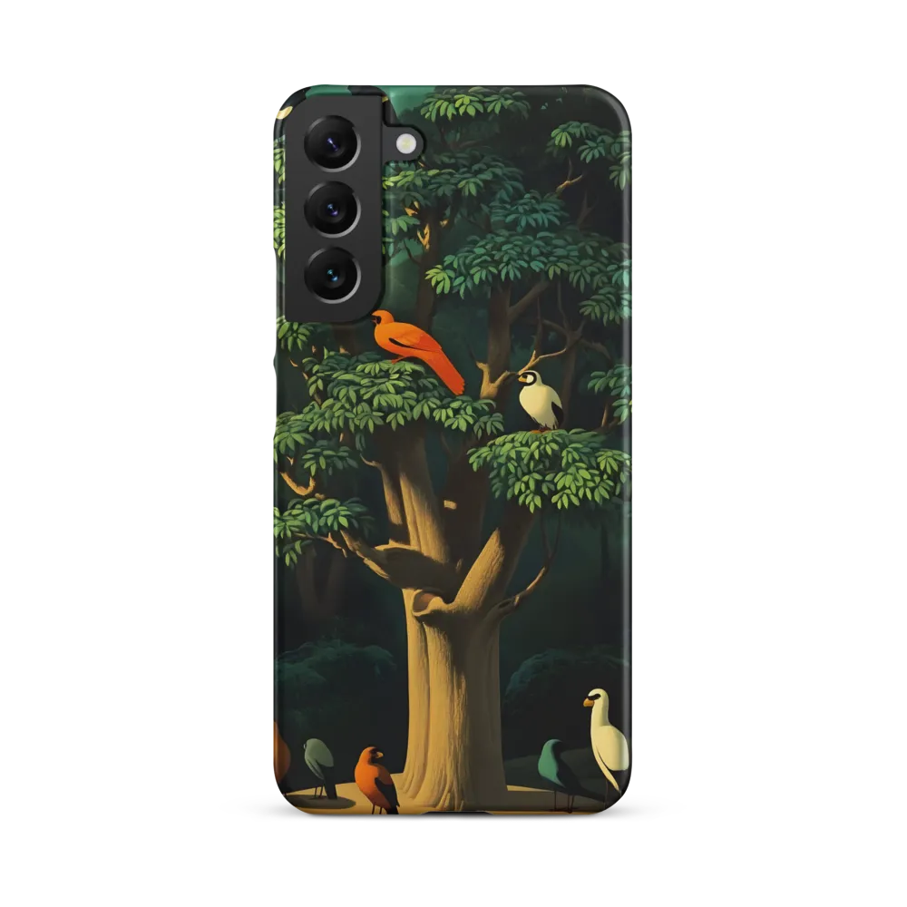 Harmony in Color: A Surreal Bird Symphony