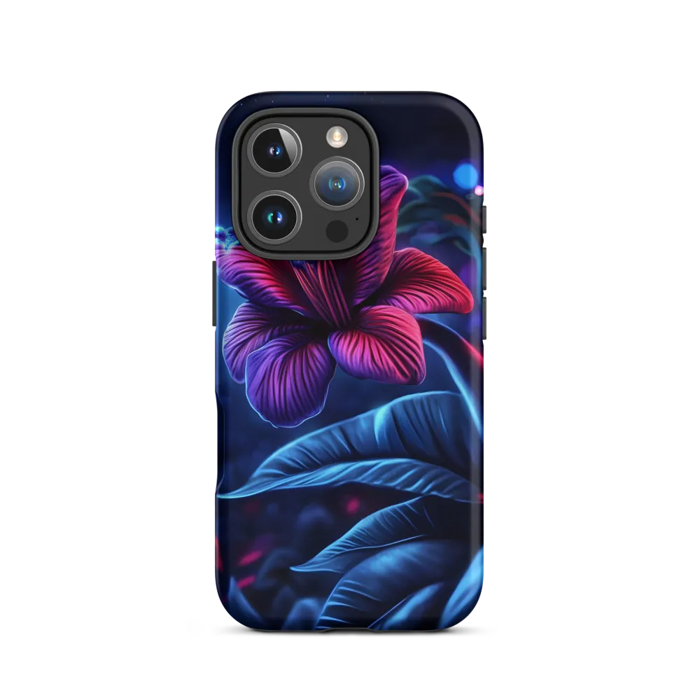 Illuminated Serenity: The Surreal Blossom