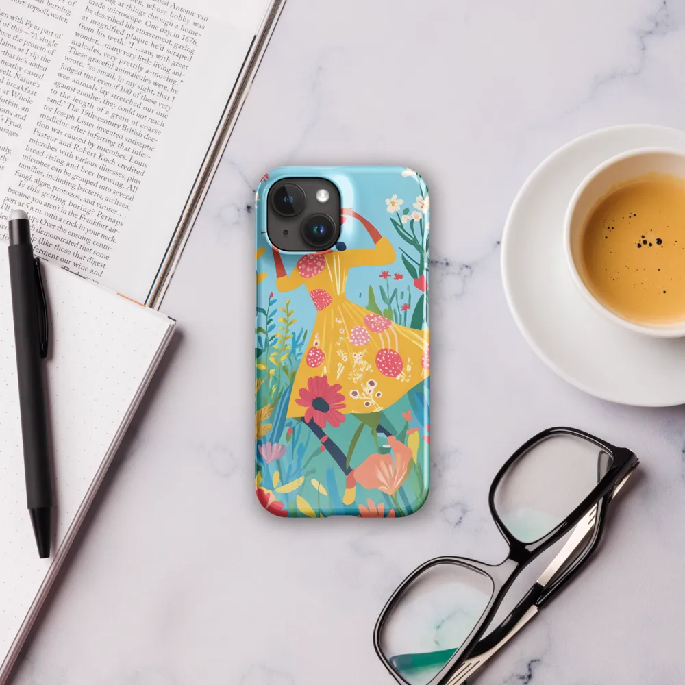 Dancing Among Blossoms | Phone Case |  15 | Snap Case | Glossy