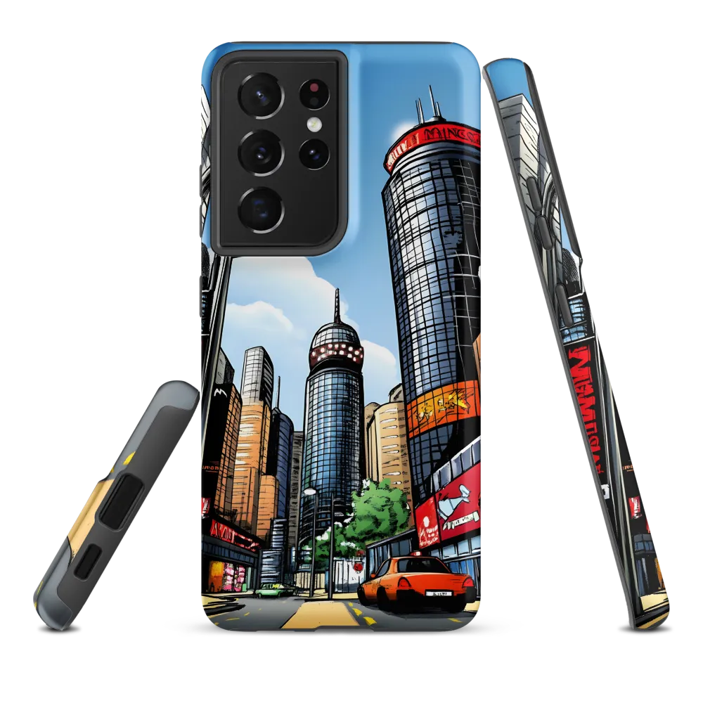 Urban Pulse: A Comic Cityscape