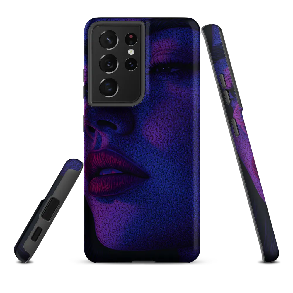 Stippled Neon Profile