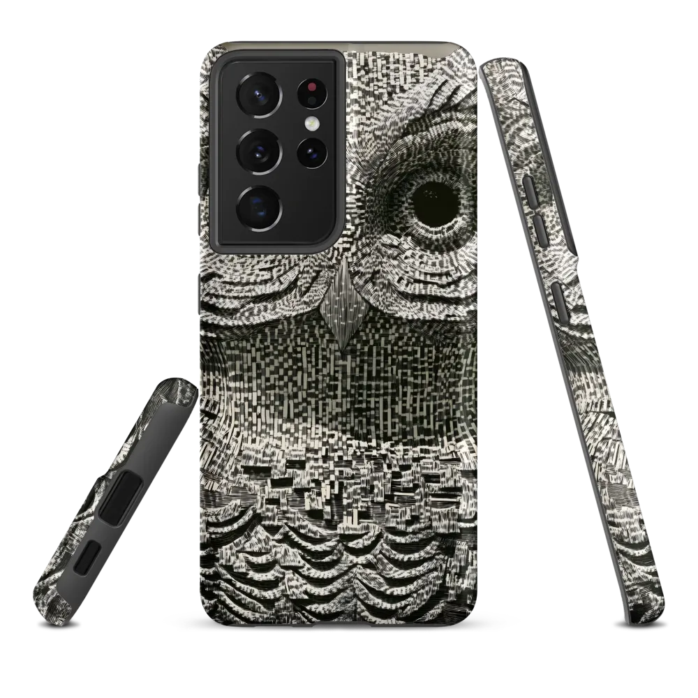 Intricate Owl of Textures