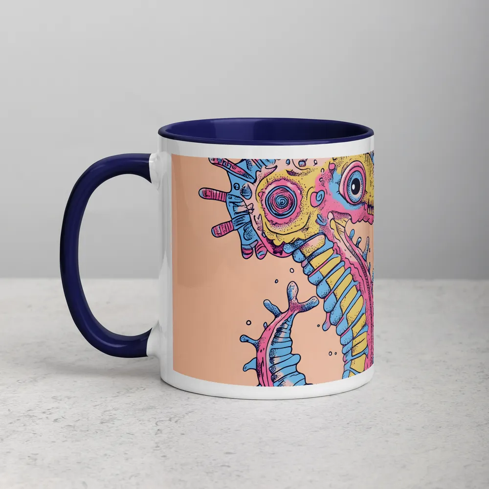 Surreal Colorful Sea Monster | Mug