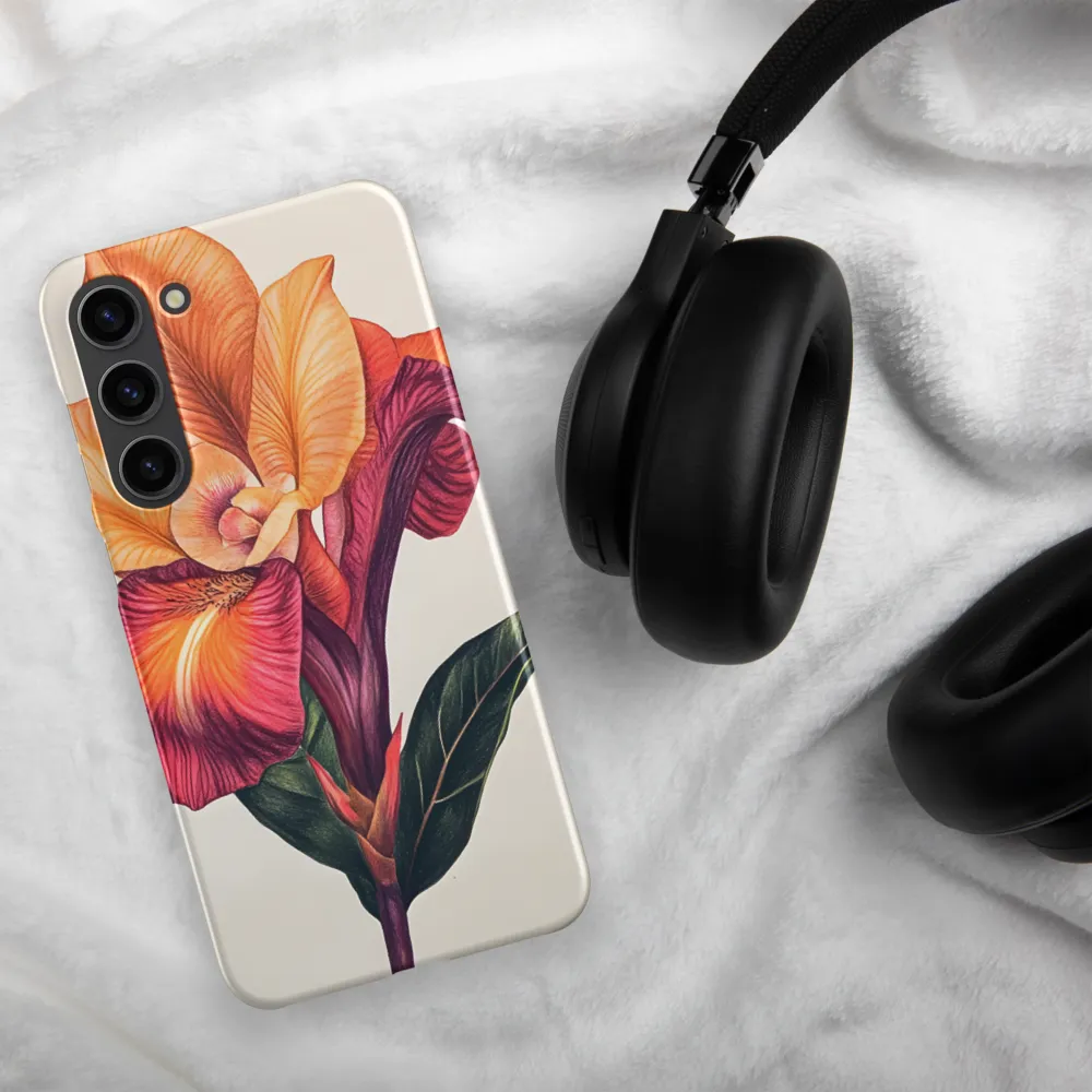 Floral Harmony | Phone Case |  S23 Plus | Snap Case | Matte