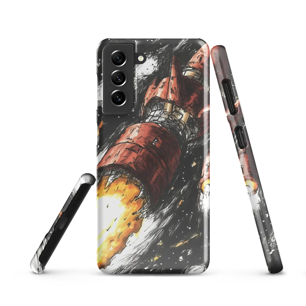 Ignition in the Abyss | Phone Case |  S21 | Snap Case | Glossy