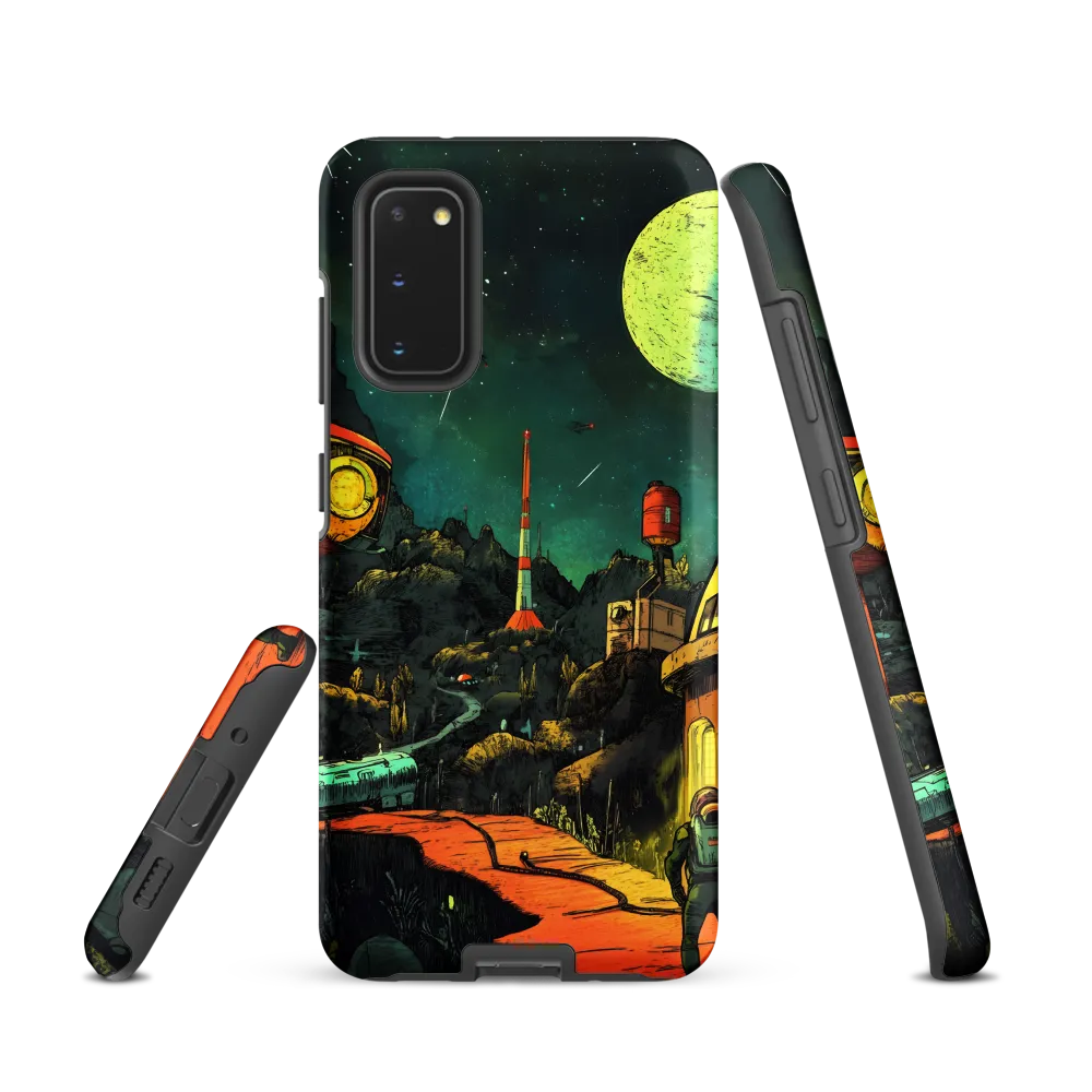 Cosmic Exploration: The Silent Journey | Phone Case |  S20 | Tough Case | Matte