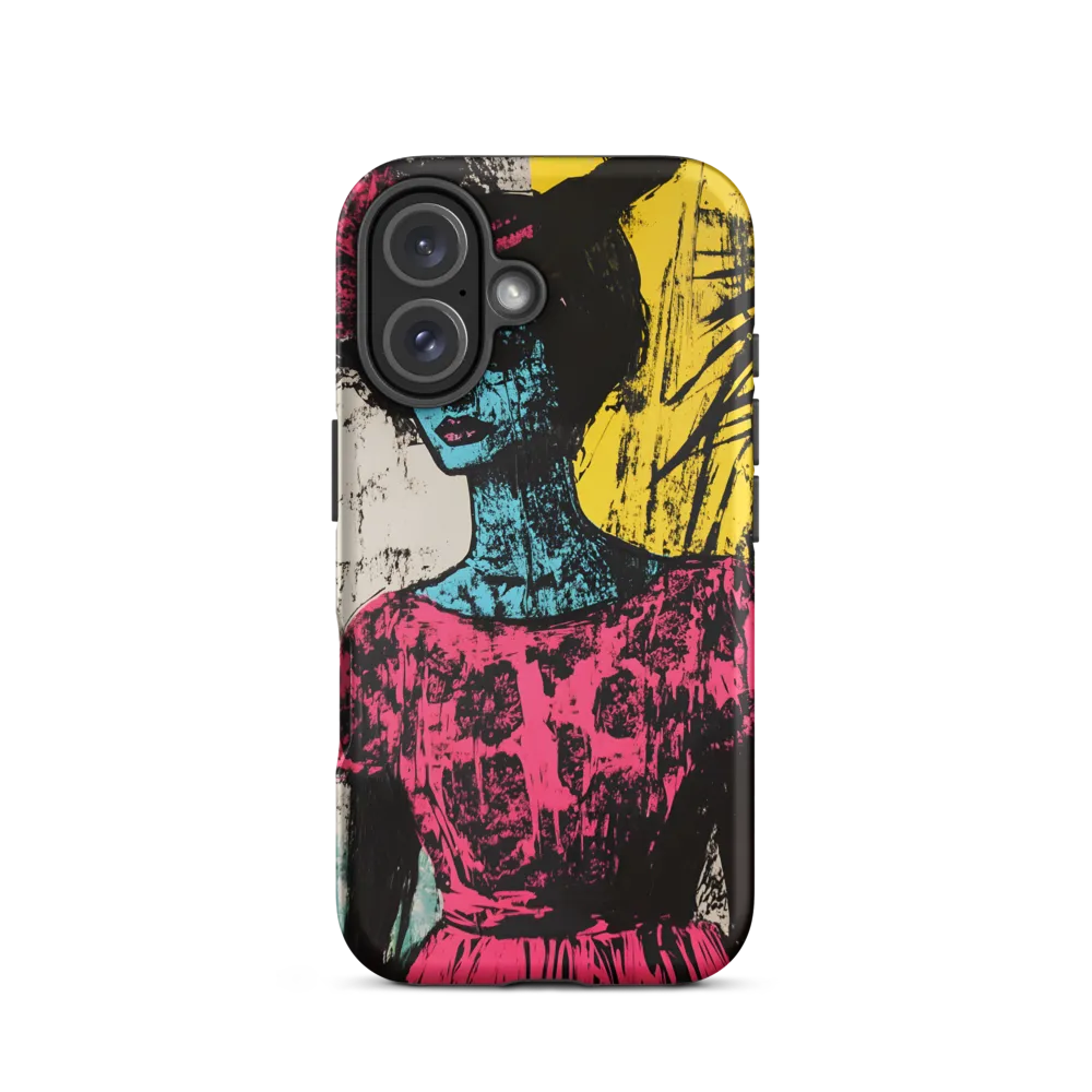 Portrait of Color and Freedom | Phone Case