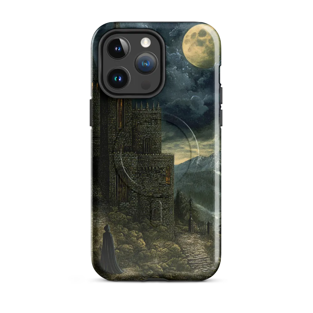 Whispers of the Moonlit Castle | Phone Case |  14 Pro Max | MagSafe® Tough Case | Glossy