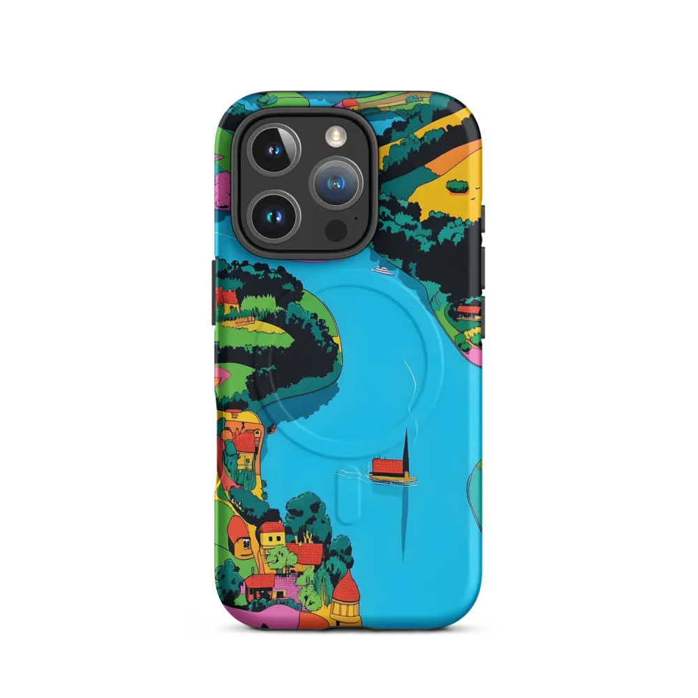 Whimsical River Landscape