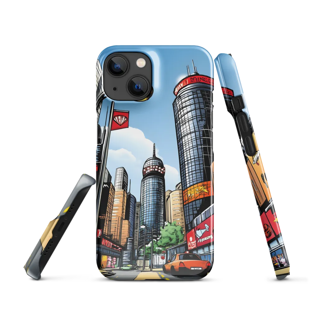 Urban Pulse: A Comic Cityscape