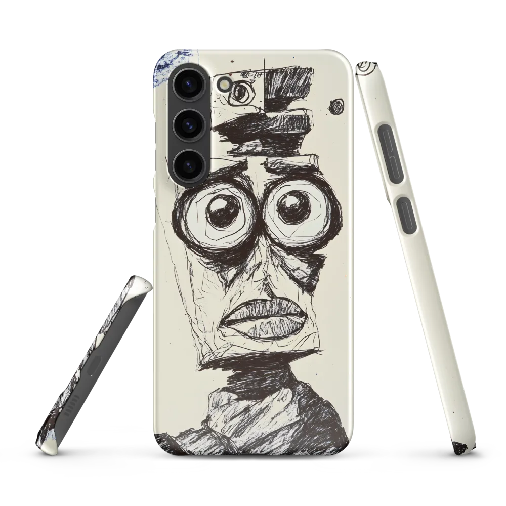 Abstract Surrealist Figure in Cubism