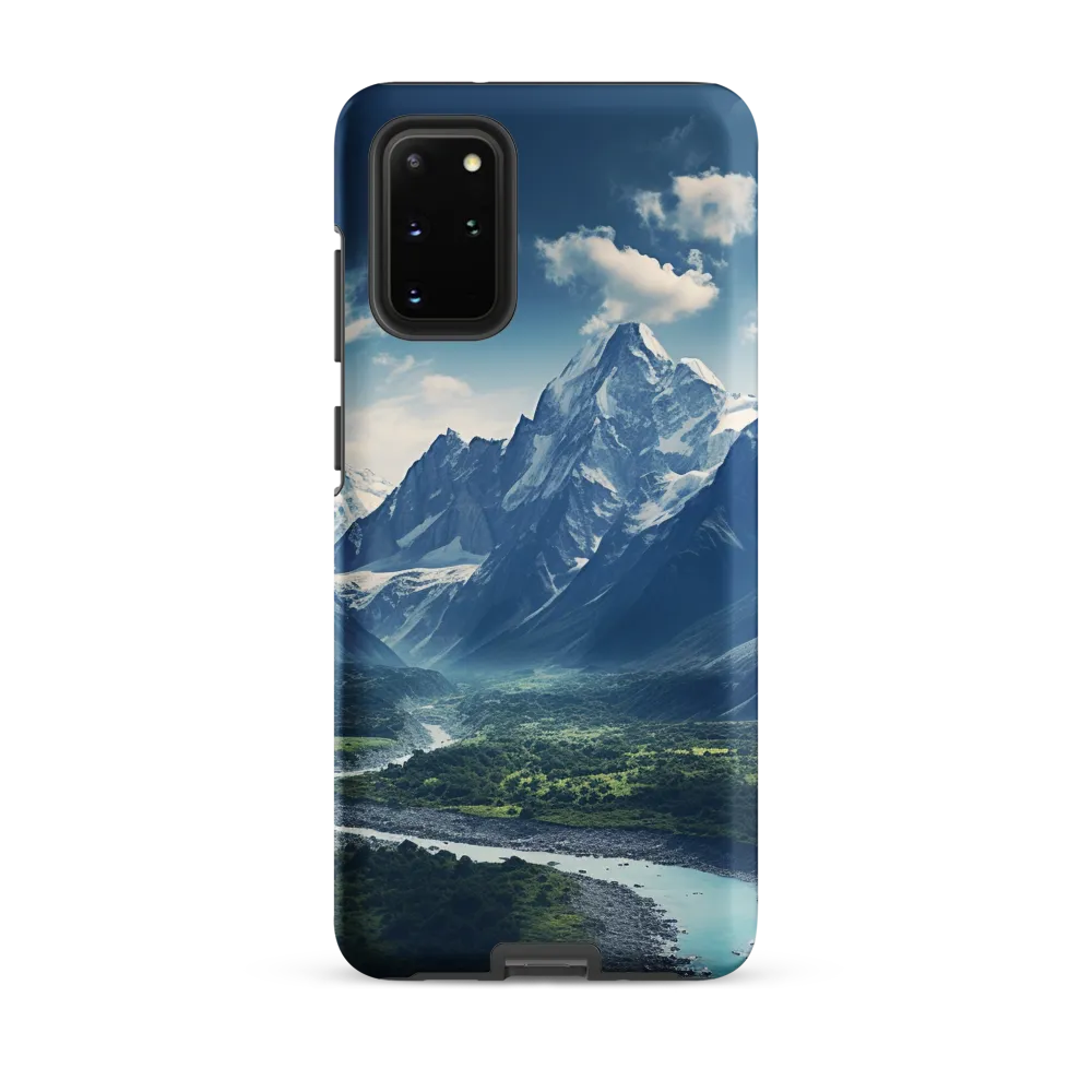 Majestic Serenity: A Landscape of Mountains and Rivers