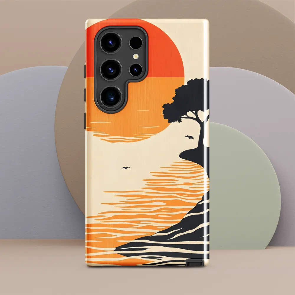 Serene Sunset | Phone Case |  S24 Ultra | Tough Case | Glossy