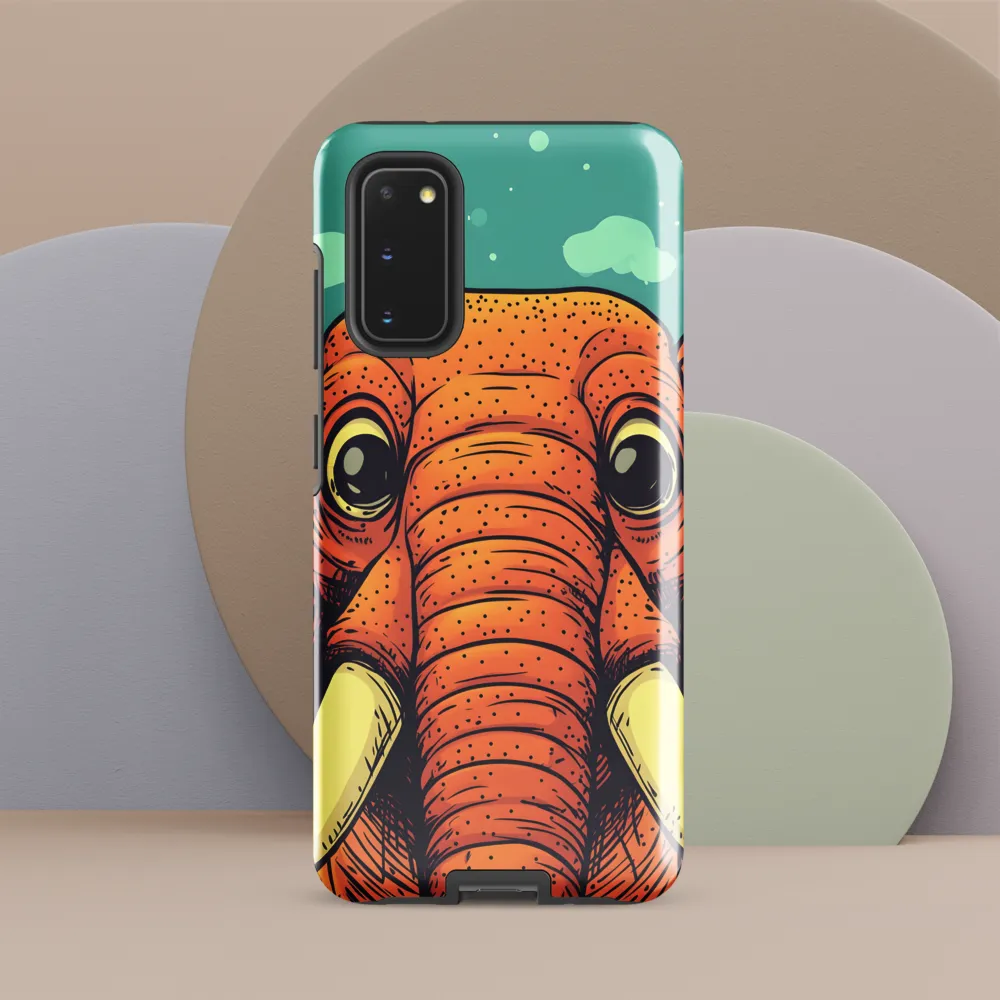 Whimsical Majesty: The Playful Elephant