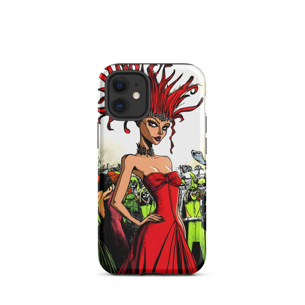 Fiery Elegance: A Fashion Statement