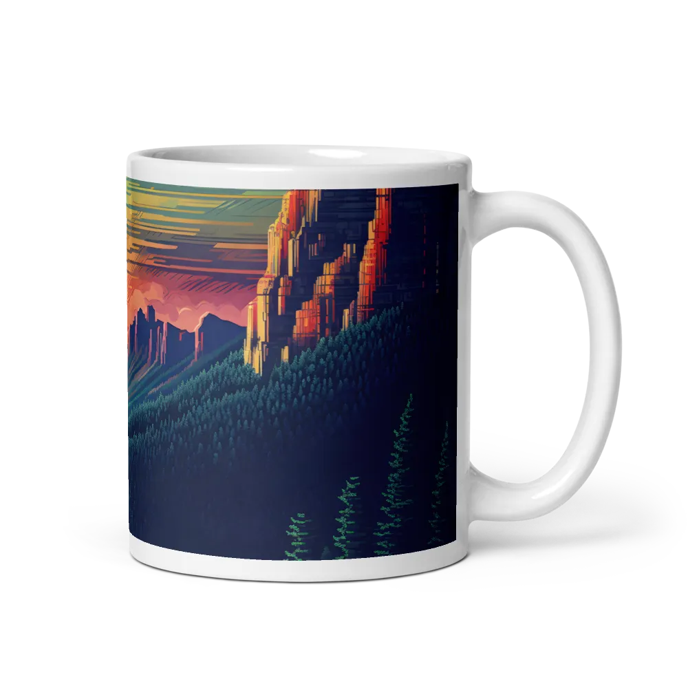 Elysium at Dusk | Mug with White inside | 11 oz