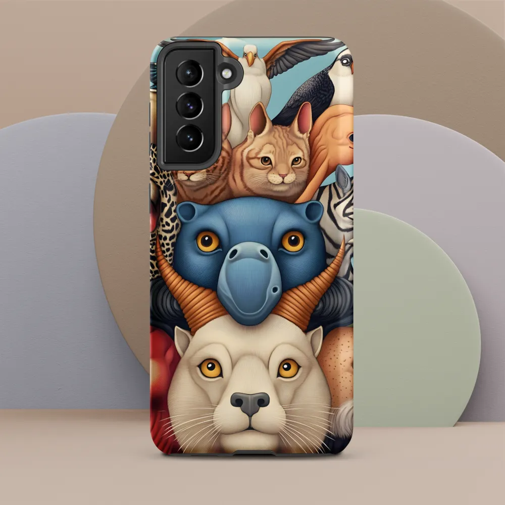 Harmonious Echoes of Wildlife | Phone Case |  S21 Plus | Tough Case | Matte