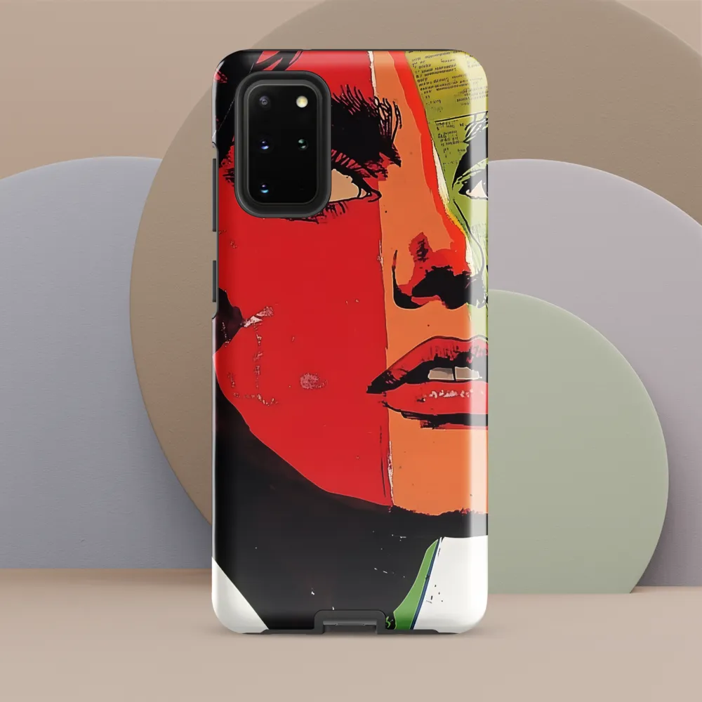 Vibrant Expressions: A Pop Art Portrait