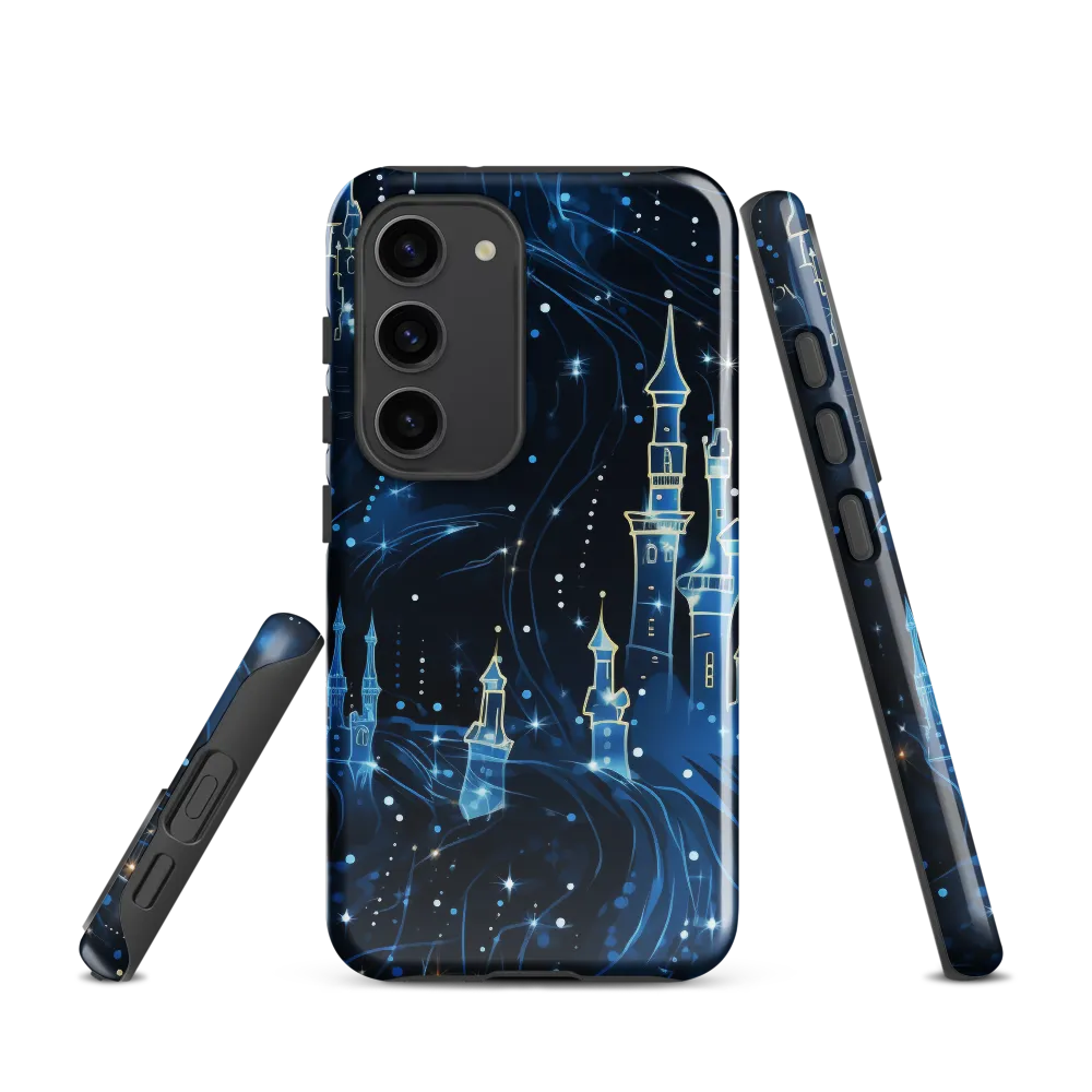 Dreamy Castles in a Starry Sky