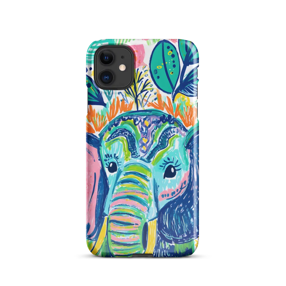 Whimsical Elephant Portrait