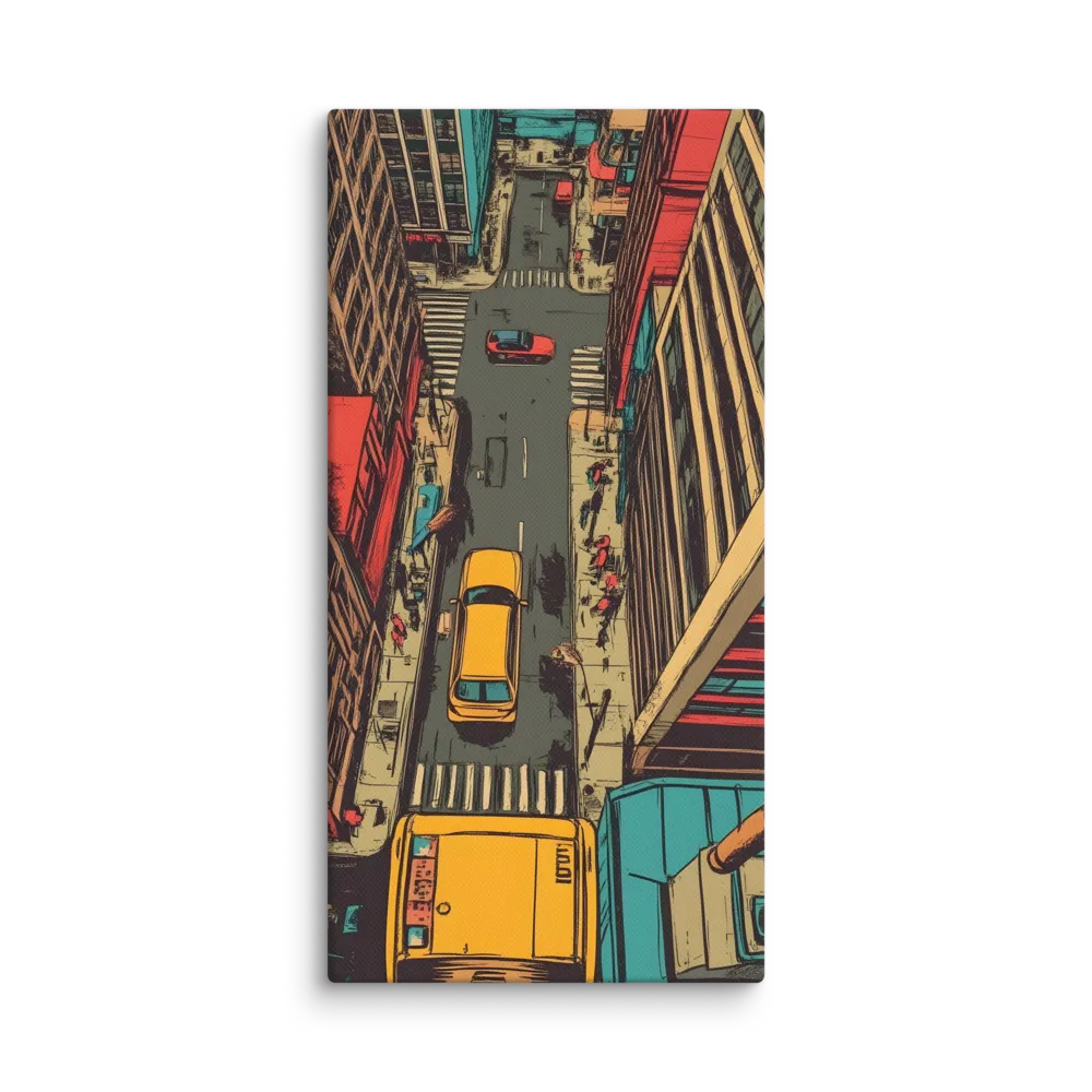 Urban Symphony | Canvas | 10″×20″